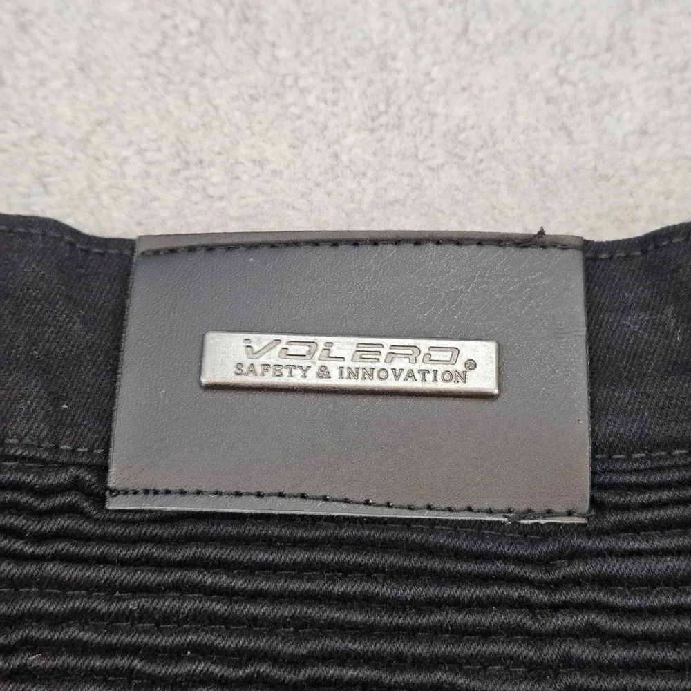 Volero Safety & Innovation Mens Black Motorcycle Riding Cargo Jeans Size S M NWT